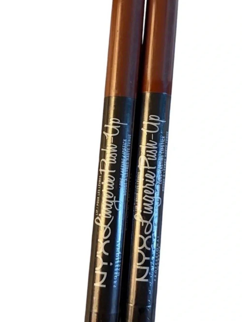 2 Pk-NYX Professional Lip Lingerie Push-Up Long Lasting Lipstick - Seduction NWT